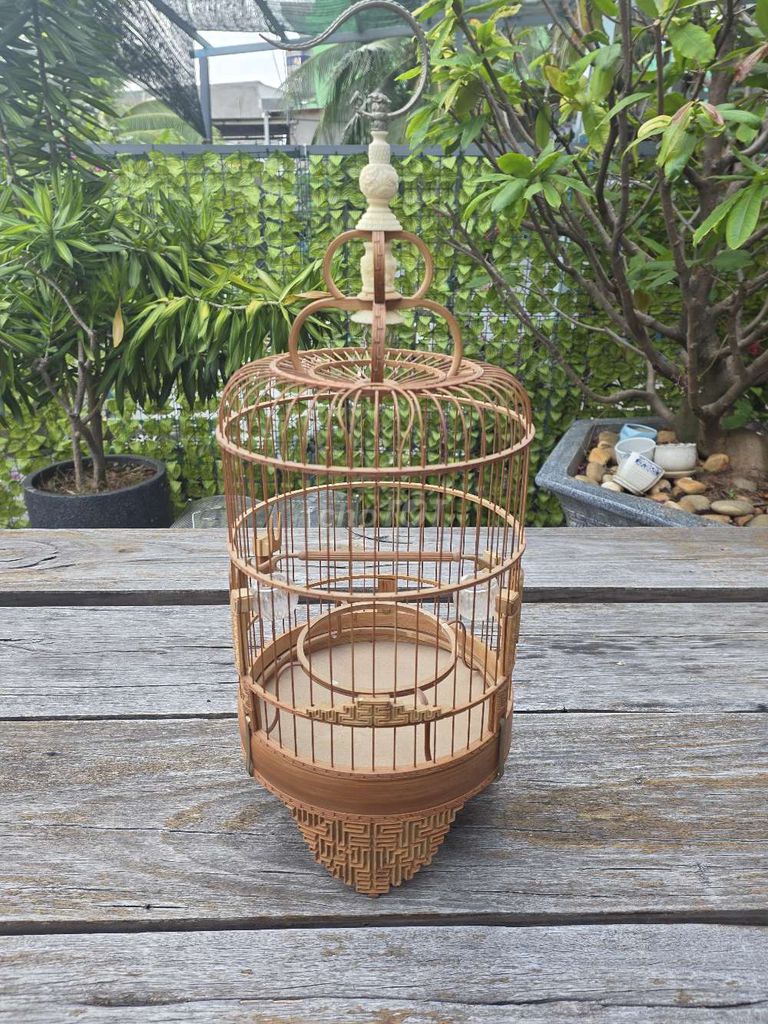 Lồng chim Tre Nâu Chạm khắc. Mua bán Phụ kiện, Thức ăn, Dịch vụ tại Quận 7 Tp Hồ Chí Minh được đăng bởi Phong Tây hình 1
