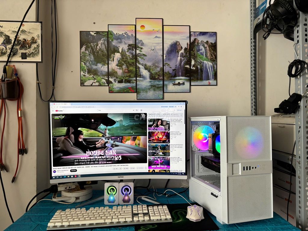 Bộ PC gaming kèm màn 27 cong. Mua bán Máy tính để bàn tại Quận Tân Bình Tp Hồ Chí Minh được đăng bởi VINH THÀNH COMPUTER hình 1