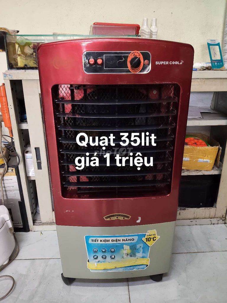 Quạt hơi nước Super Cool 35 lít. Mua bán Quạt tại Quận Cẩm Lệ Đà Nẵng được đăng bởi Quạt củ giá ok hình 1