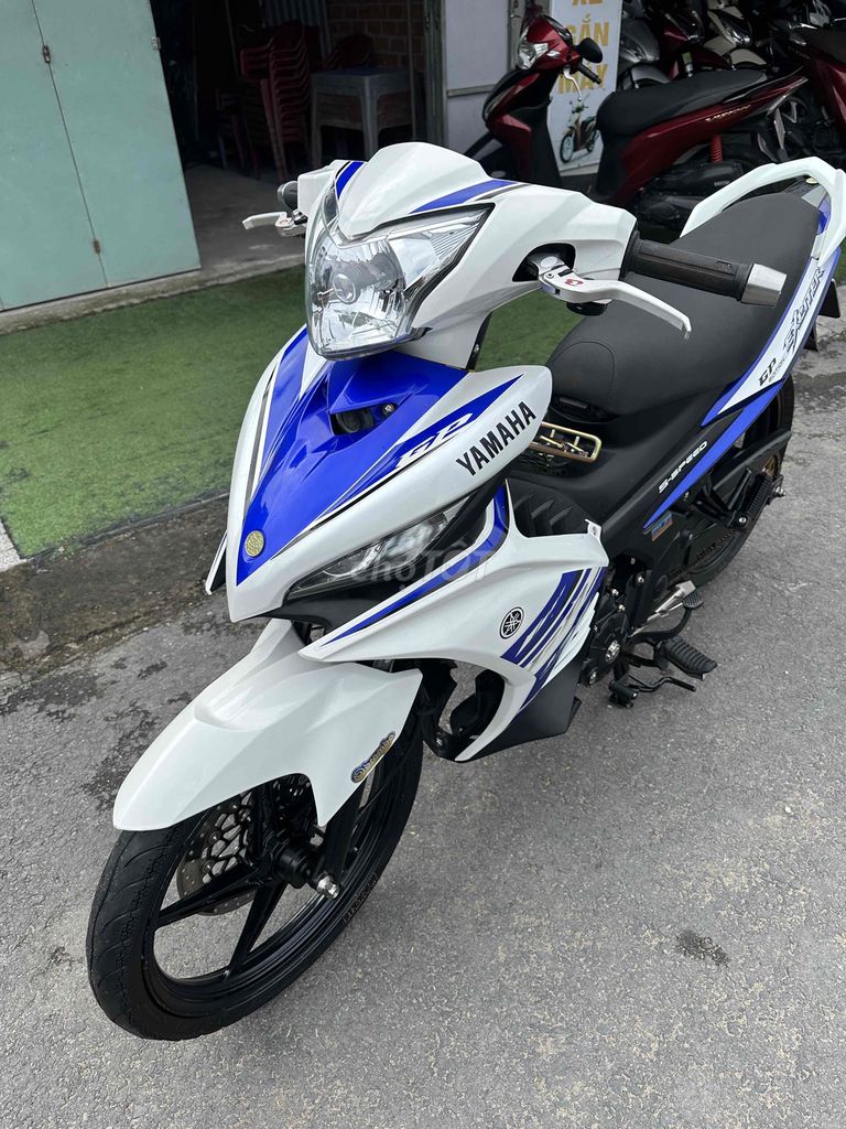 Yamaha Exciter 135 2014 Trắng Xanh. Mua bán Xe máy tại Huyện Thới Lai Cần Thơ được đăng bởi Trường nguyễn hình 5