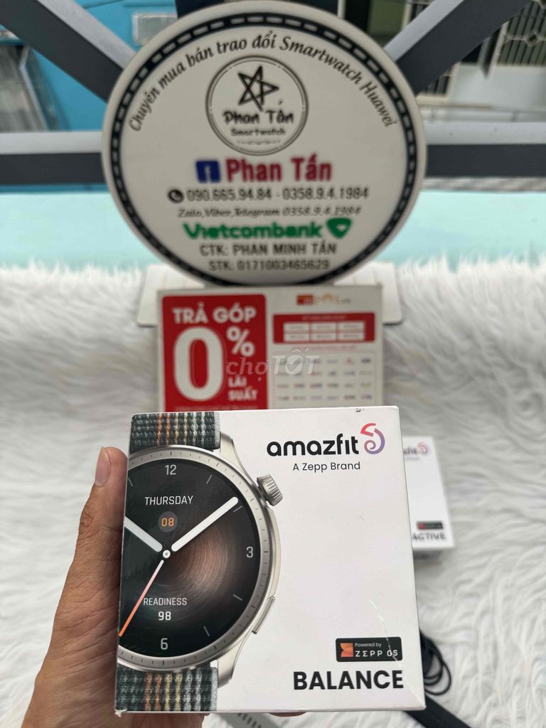 Amazfit Balance bản dây Nylon đẹp 99.9% chưa dùng