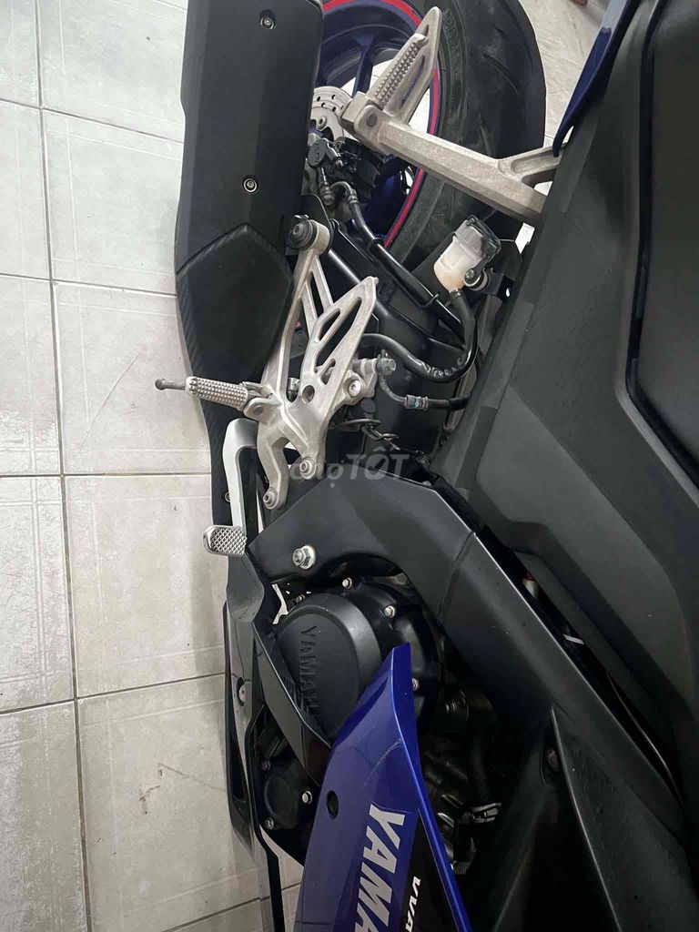 Yamaha R15 2019, синий зиновый сайгон, основной владелец