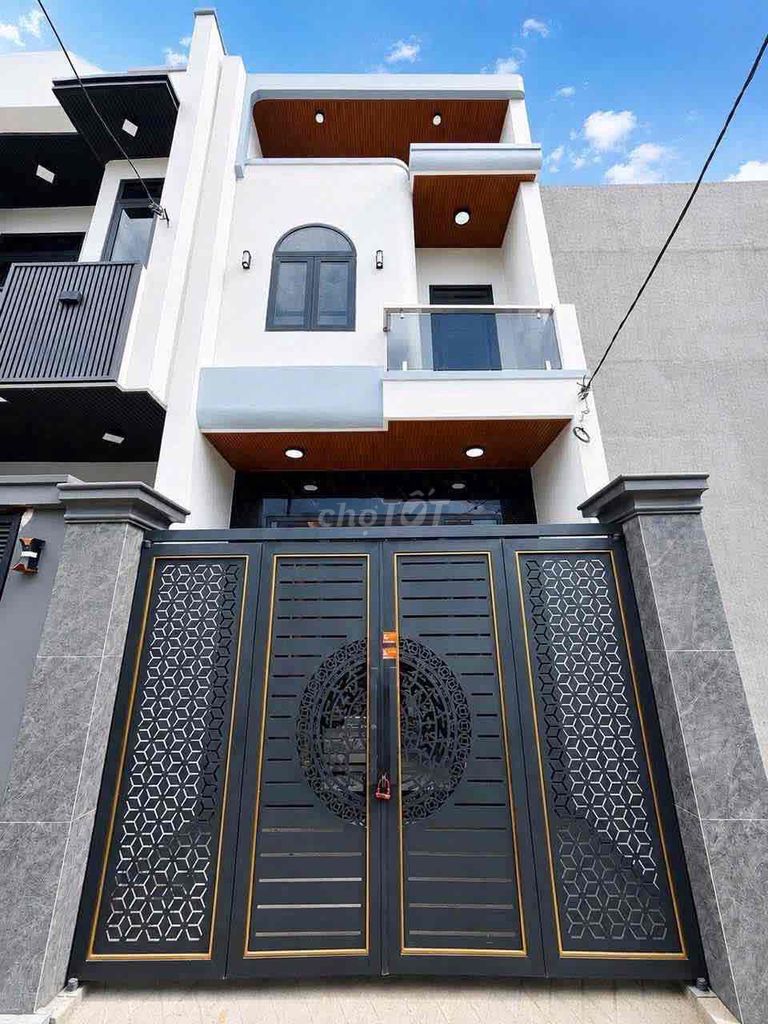 Bán nhà 1 trệt 1 lầu 3 phòng ngủ ô tô