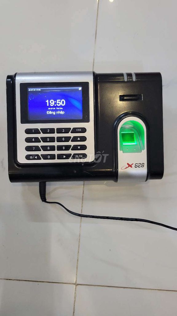 Thanh lý Máy chấm công RONALD JACK X628C+ID Đen. Mua bán Đồ dùng văn phòng tại Quận Cầu Giấy Hà Nội được đăng bởi Xuân Bách hình 1
