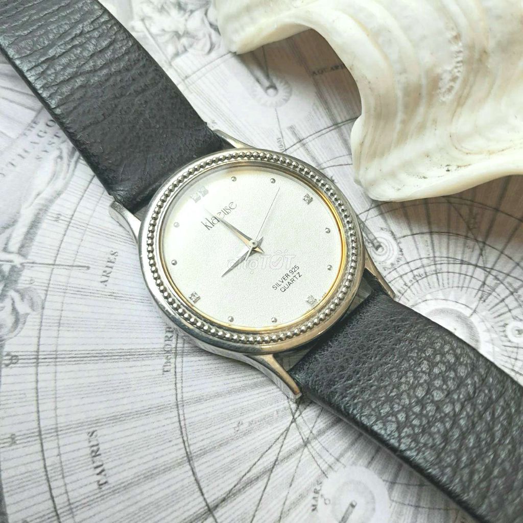 🇧🇪 Đồng hồ nam nữ Klaeuse Silver925 từ Đức