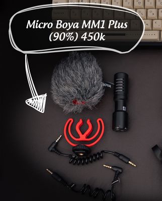 Micro máy ảnh Boya MM1 Plus - khá mới