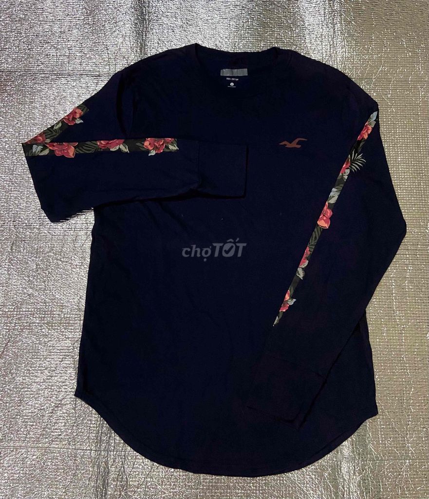 Áo thun dài tay Hollister nam Xanh navy. Mua bán Quần áo tại Thành phố Sa Đéc Đồng Tháp được đăng bởi CHÍU VNXK hình 1