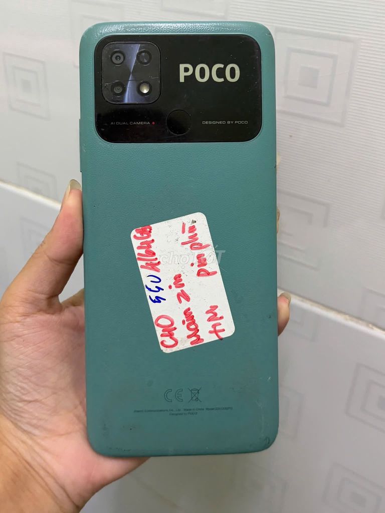 POCO C40 4GB/64GB Xanh Hư màn, pin phù. Mua bán Điện thoại tại Quận 10 Tp Hồ Chí Minh được đăng bởi Hội Đồ Điện Tử hình 1