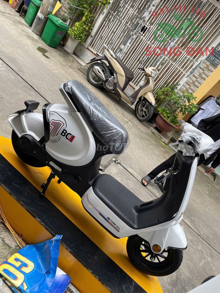 🔥 BC1 TRẮNG ĐEN – NGẦU GỌN, CHẤT KHỎI BÀN 🔥. Mua bán Xe điện tại Quận Bình Tân Tp Hồ Chí Minh được đăng bởi Xe Điện Song Đan  Before NPP MN hình 3