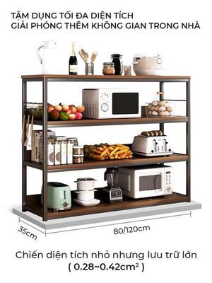 Kệ Bếp Gỗ Tiện Lợi, Đa Dạng Kích Thước Từ 3-4 Tầng. Mua bán Tủ, kệ gia đình tại Thành phố Thủ Đức Tp Hồ Chí Minh được đăng bởi Gia Dụng Đại Phát