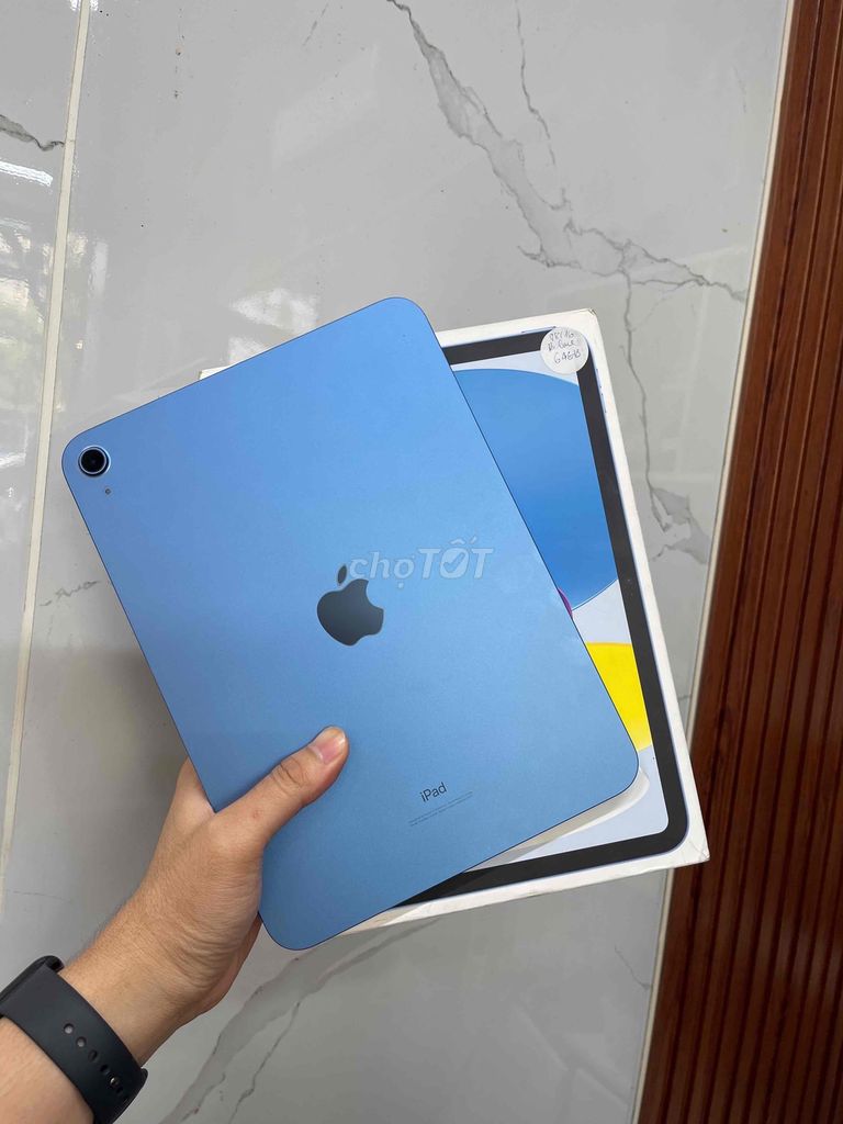 IPad Gen 10 64GB Wifi Vn Sạc 4L Bh 8/2025 keng