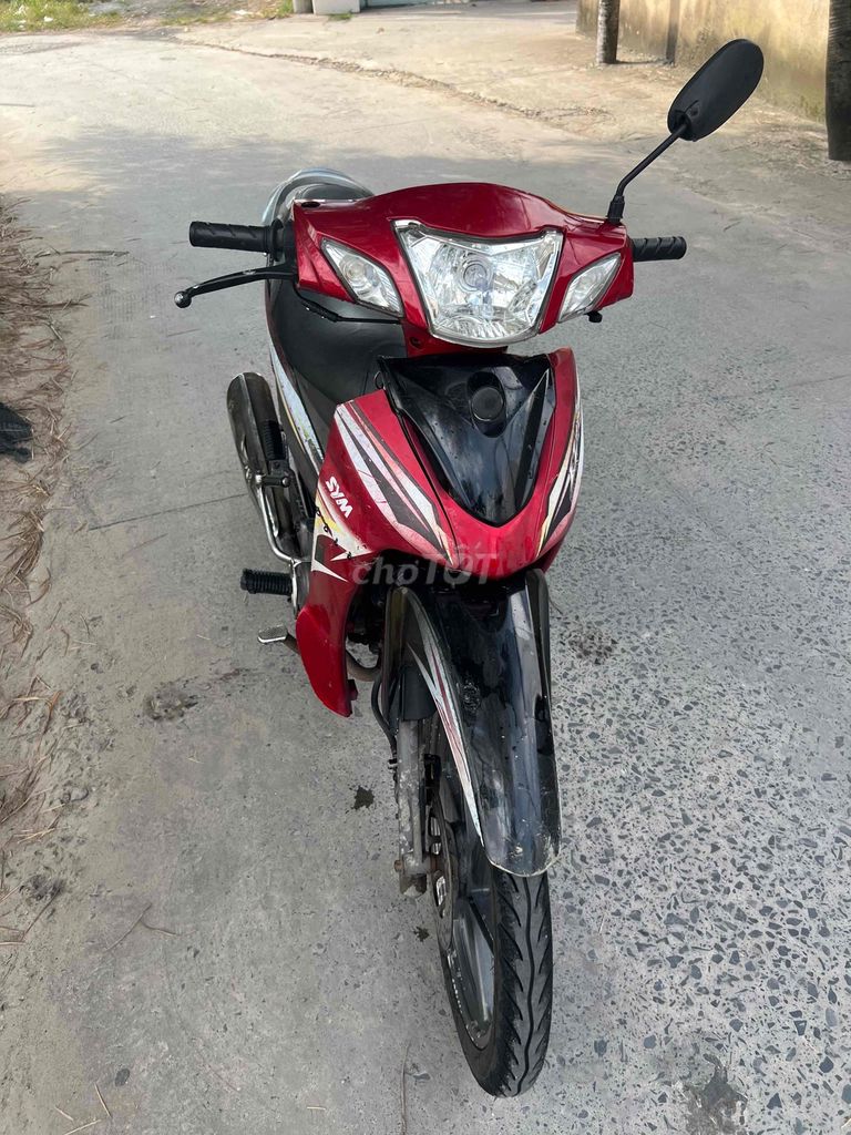SYM EZ110 Đỏ đen. Mua bán Xe máy tại Huyện Hóc Môn Tp Hồ Chí Minh được đăng bởi Thắng hình 2