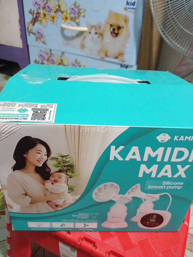 Thanh lý Máy hút sữa đôi Kamidi Max Silicon. Mua bán Mẹ và bé tại Huyện Đức Hòa Long An được đăng bởi Ánh Sang hình 1