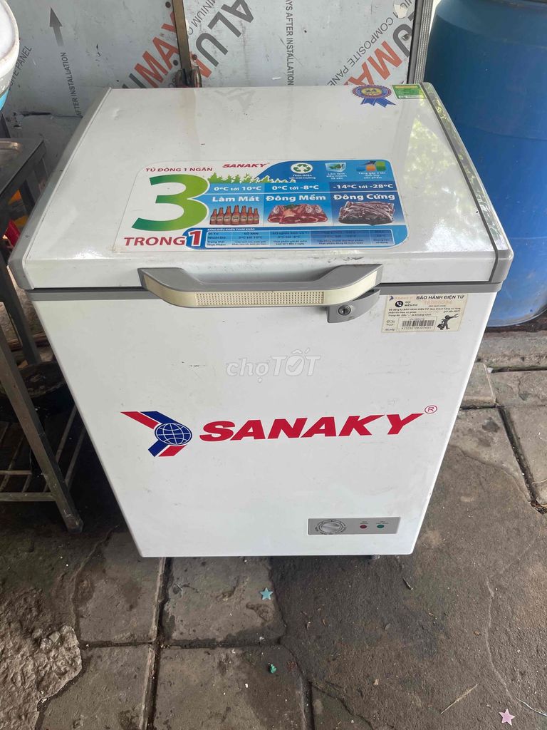 Tủ đông Sanaky VH-150HY2 100L Trắng. Mua bán Tủ lạnh tại Huyện Nhà Bè Tp Hồ Chí Minh được đăng bởi sống vui mỗi ngày hình 1