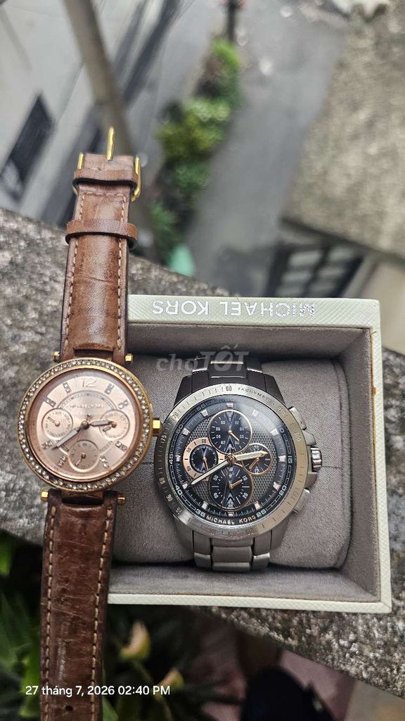 Michael Kors Đồng hồ dây da Nâu Unisex. Mua bán Đồng hồ tại Quận Đống Đa Hà Nội được đăng bởi Mai Hữu Hoàng hình 1