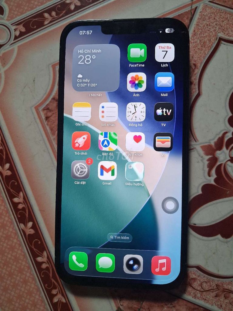 Apple iPhone 13 Pro Max Xám A15 Bionic. Mua bán Điện thoại tại Thành phố Cao Lãnh Đồng Tháp được đăng bởi THANH TÙNG  hình 1