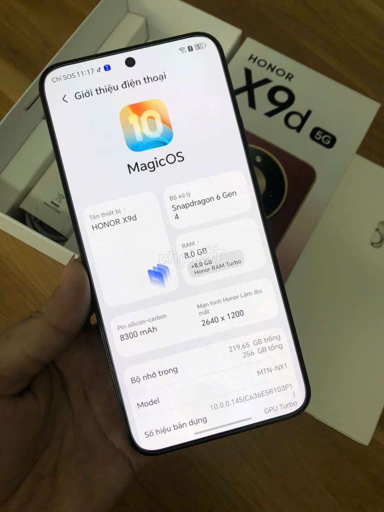 Honor X9d 5G Đen 256GB. Mua bán Điện thoại tại Quận Thanh Xuân Hà Nội được đăng bởi Duong hình 1
