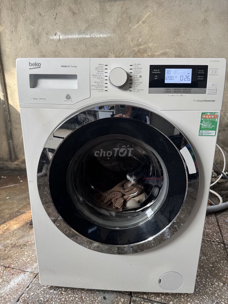Máy giặt Beko 10kg lồng ngang. Mua bán Máy giặt tại Thành phố Vinh Nghệ An được đăng bởi Thắng hình 1