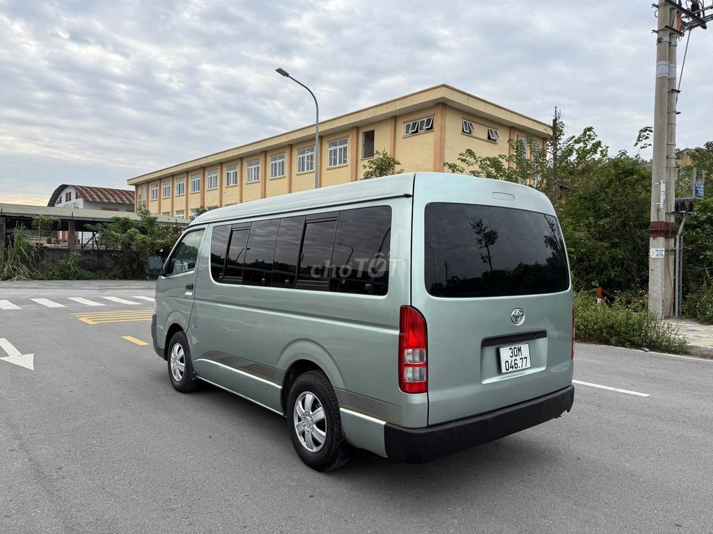 Toyota Hiace van 6 chỗ 2008  - 12000 km. Mua bán Ô tô tại Huyện Đông Anh Hà Nội được đăng bởi siêu thị ô tô Nhật Bắc hình 7