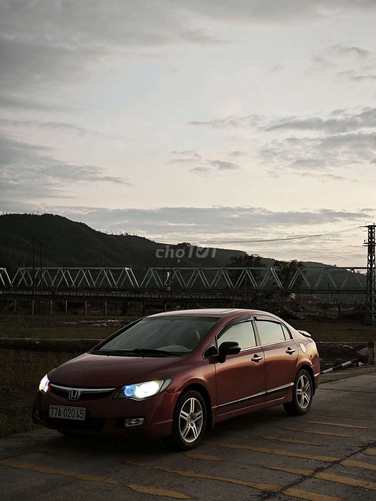 Honda Civic 2.0 AT Đỏ. Mua bán Ô tô tại Huyện Cư M'gar Đắk Lắk được đăng bởi Ja Huy  hình 3
