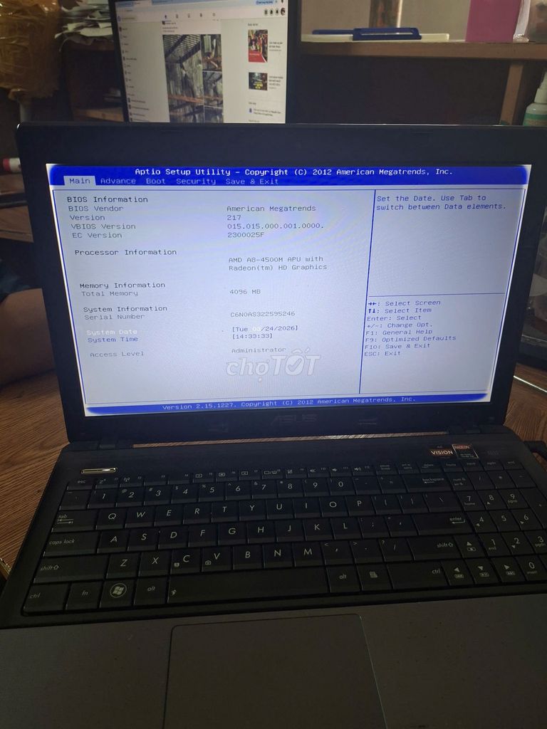 Laptop Asus Đen Hư ổ cứng. Mua bán Laptop tại Quận Tân Phú Tp Hồ Chí Minh được đăng bởi Phạm Trường Nhân hình 1