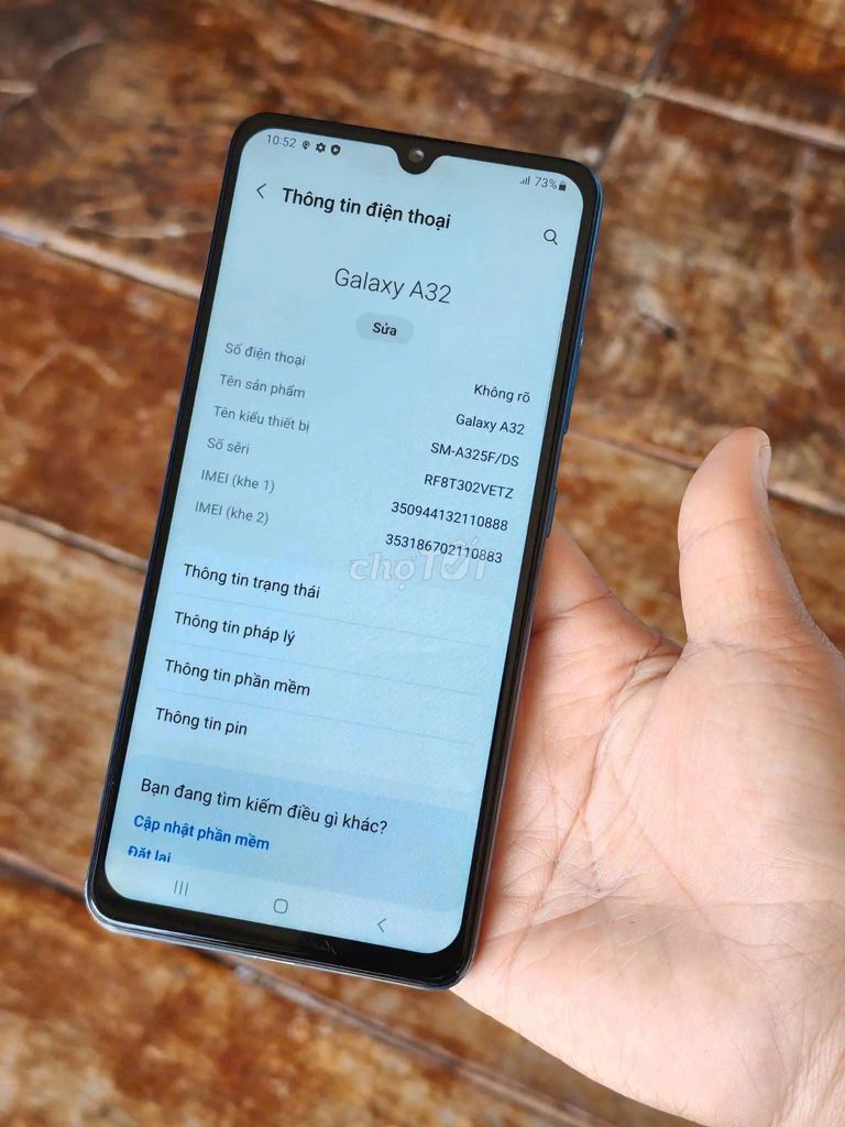 Samsung Galaxy A32 xanh. Mua bán Điện thoại tại Huyện Thanh Bình Đồng Tháp được đăng bởi Huỳnh Nhân hình 1