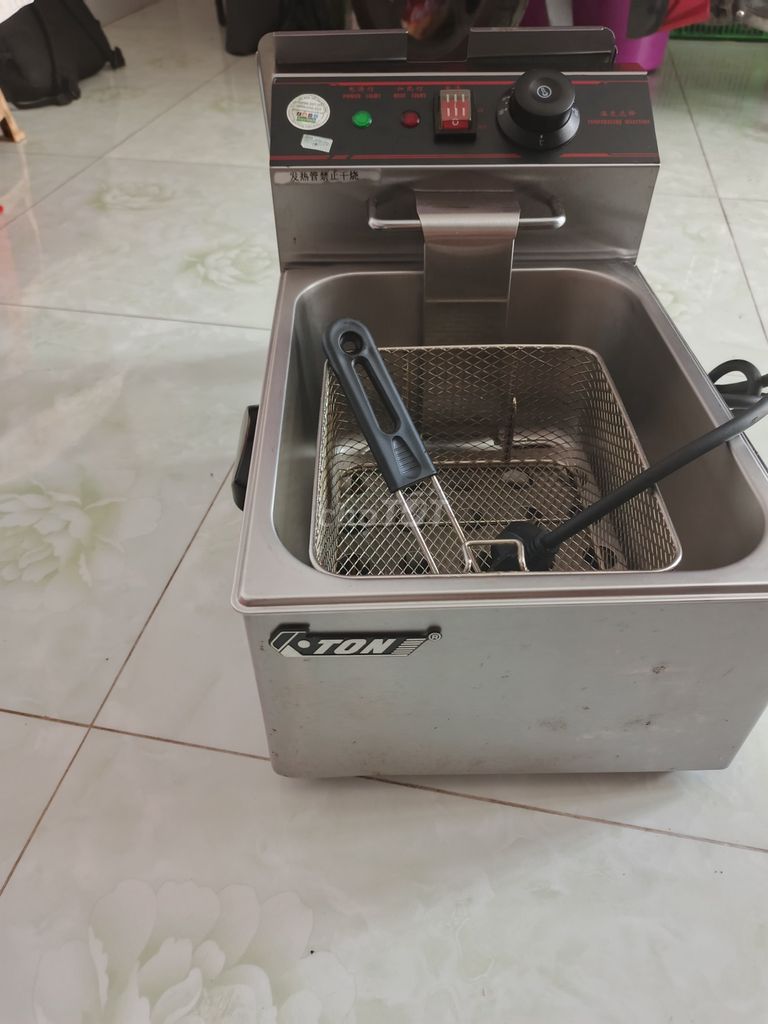 Bếp chiên điện K-TON Thép không gỉ Bạc. Mua bán Bếp, lò, đồ điện nhà bếp tại Quận Tân Phú Tp Hồ Chí Minh được đăng bởi Phúc Phạm Hồng hình 1