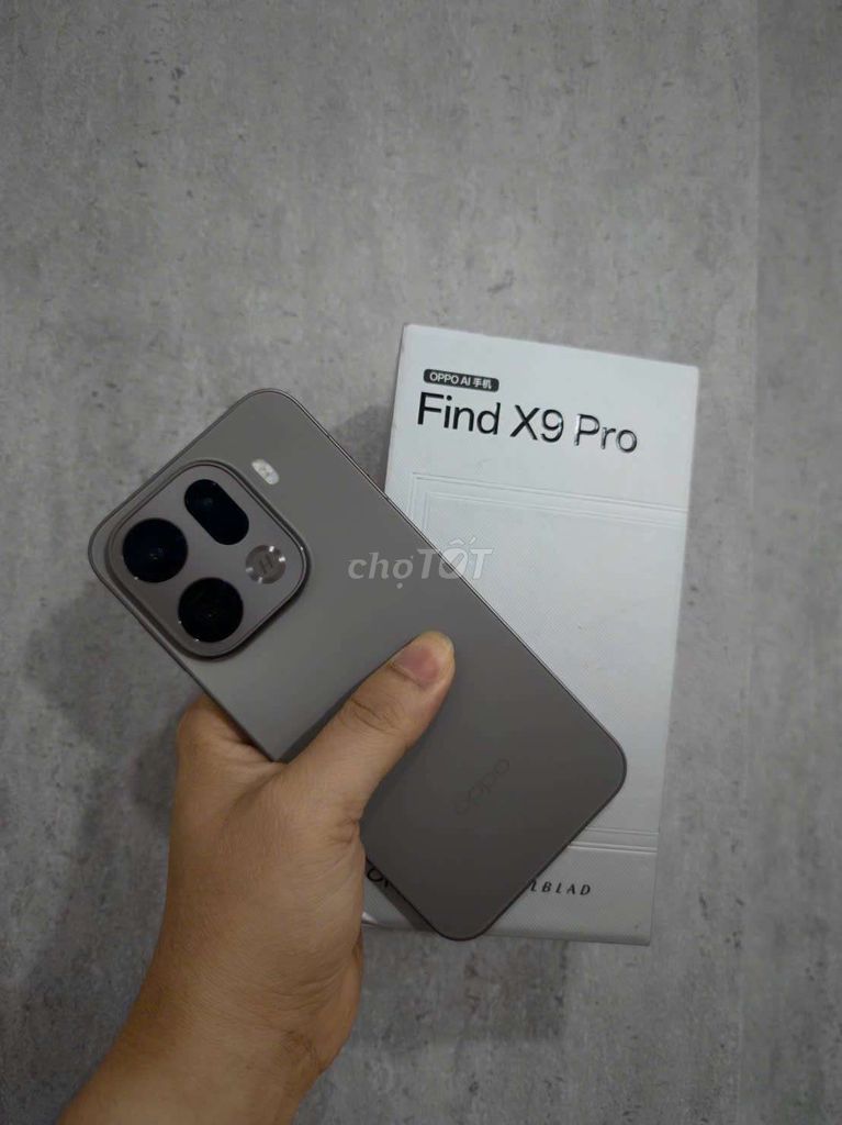 OPPO Find X9 Pro 512GB Titan fullbox zin keng. Mua bán Điện thoại tại Quận 3 Tp Hồ Chí Minh được đăng bởi Tiến Đat  hình 1
