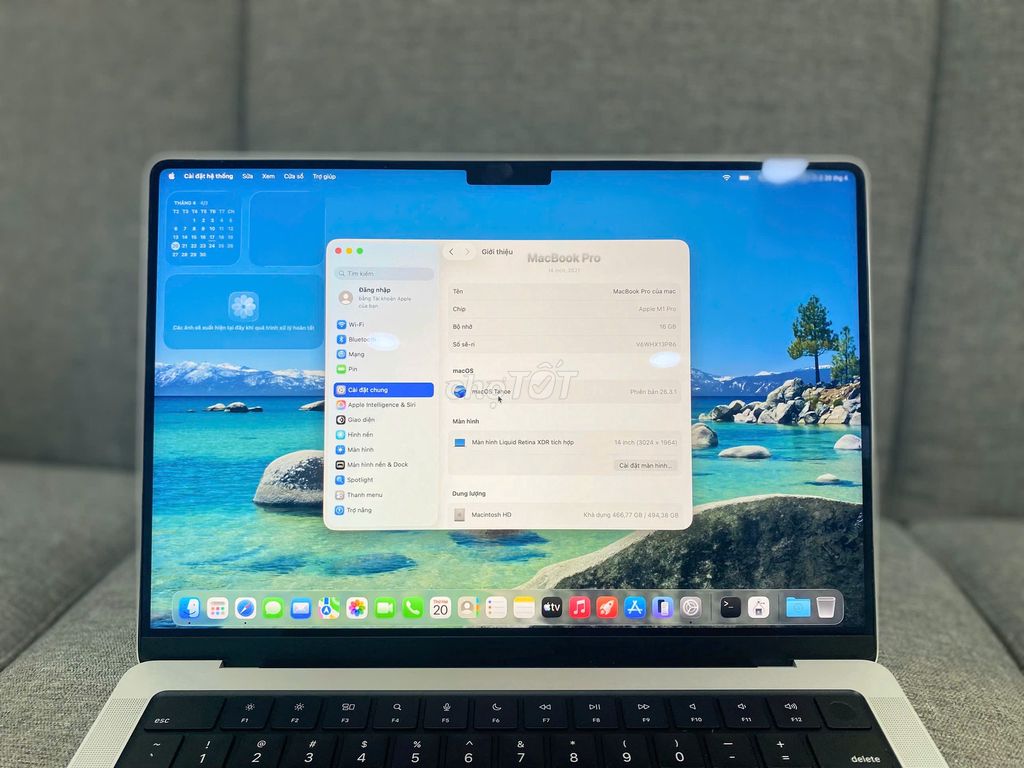Macbook Pro 14" 2021 M1 Pro Ram 16Gb & 32Gb. Mua bán Laptop tại Quận 10 Tp Hồ Chí Minh được đăng bởi Lapvn hình 1