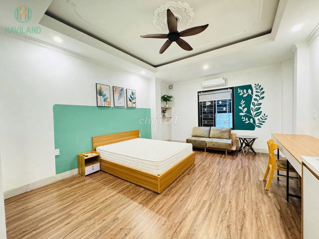 Căn hộ studio gần sân bay - trung tâm thành phố