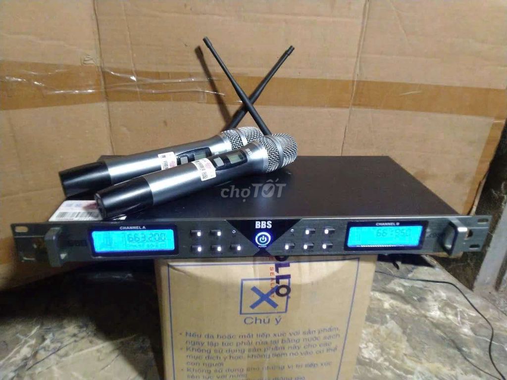 bán bộ míc không dây BBS hàng nhập khẩu hát nhẹ. Mua bán Tivi, Âm thanh tại Huyện Chương Mỹ Hà Nội được đăng bởi Ng hoàng hình 1