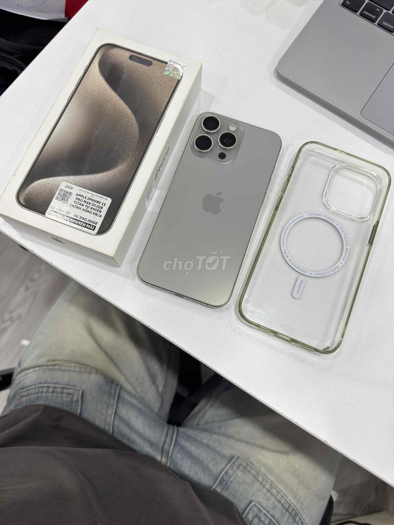 Apple iPhone 15 Pro Max 512gb Xám VNA. Mua bán Điện thoại tại Quận Đống Đa Hà Nội được đăng bởi Anh Nguyen hình 1