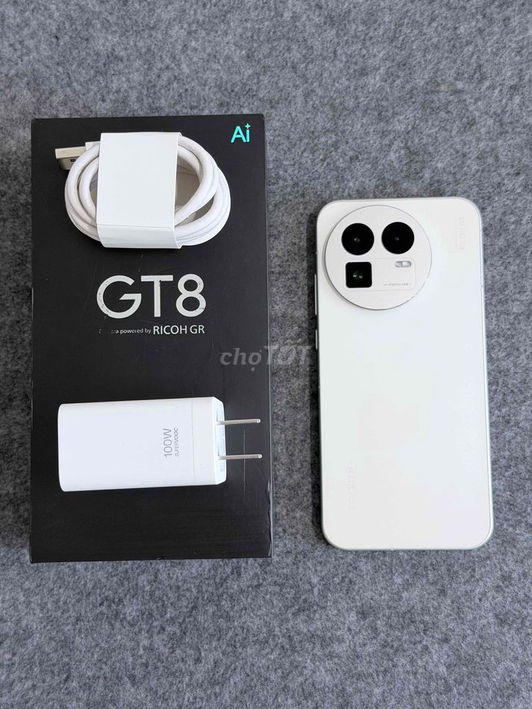Realme GT 8 12/256GB Trắng Đẹp 99% Fullbox. Mua bán Điện thoại tại Quận Ninh Kiều Cần Thơ được đăng bởi Nguyên Mobile 65 hình 1