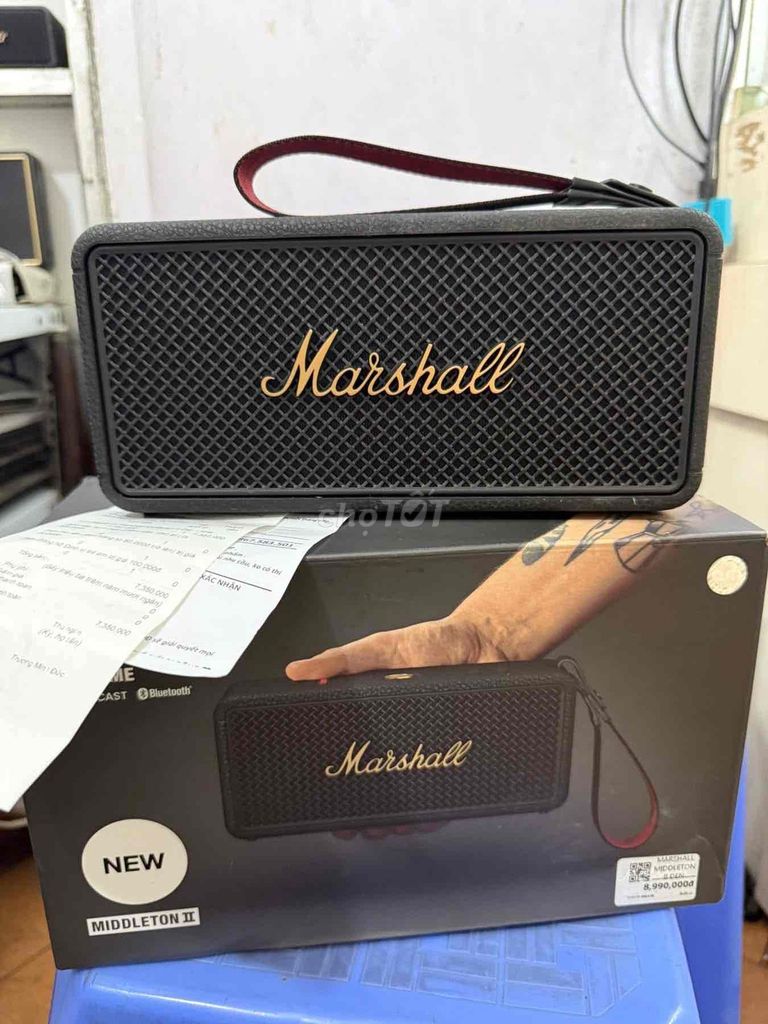 Loa Bluetooth Marshall Middleton 2 Đen. Mua bán Tivi, Âm thanh tại Quận Ba Đình Hà Nội được đăng bởi Mr Cường hình 1