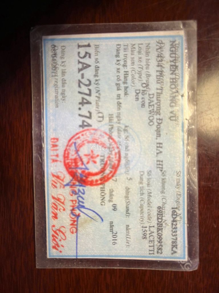 Daewoo Lacetti 2011 CDX 1.6 AT - 136000 km. Mua bán Ô tô tại Quận Dương Kinh Hải Phòng được đăng bởi Vụ Nguyễn Hoàng hình 7