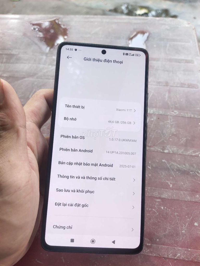 Xiaomi 11T 256GB Xanh. Mua bán Điện thoại tại Thị xã Tân Uyên Bình Dương được đăng bởi văn hoàng  hình 1