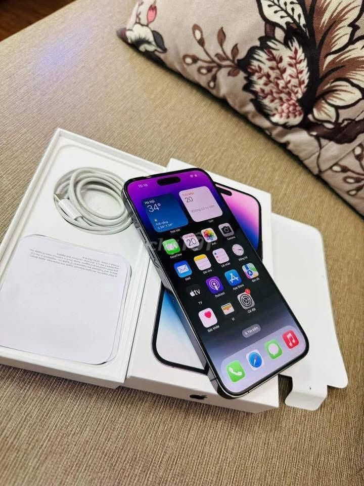 Apple iPhone 14 Pro Max 256GB Tím. Mua bán Điện thoại tại Quận 5 Tp Hồ Chí Minh được đăng bởi Hội Đồ Điện Tử hình 1