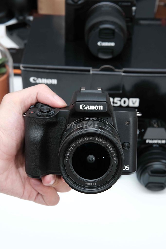 Máy ảnh Canon EOS M50 Mark II Đen. Mua bán Máy ảnh, Máy quay tại Quận 1 Tp Hồ Chí Minh được đăng bởi Thành Công hình 1