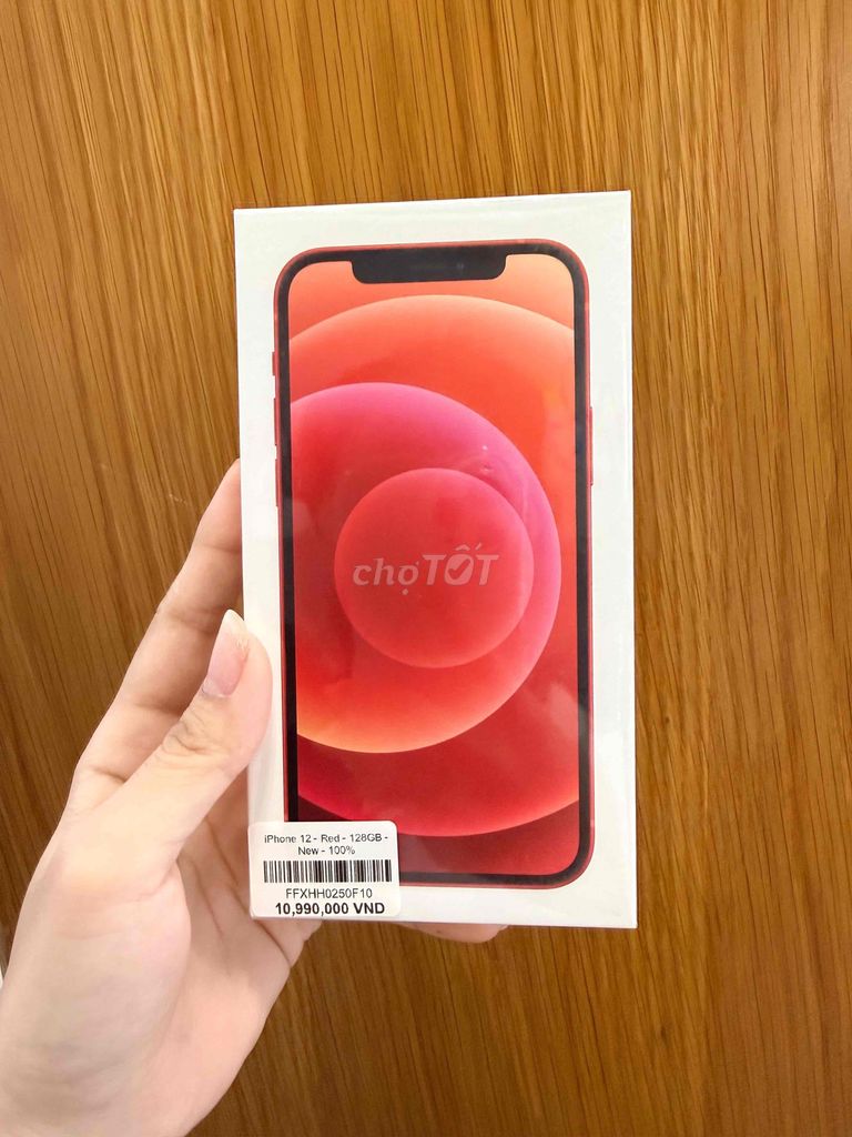 Apple iPhone 12 128GB Đỏ Việt Nam Mới. Mua bán Điện thoại tại Quận Ninh Kiều Cần Thơ được đăng bởi Minh Phát hình 1