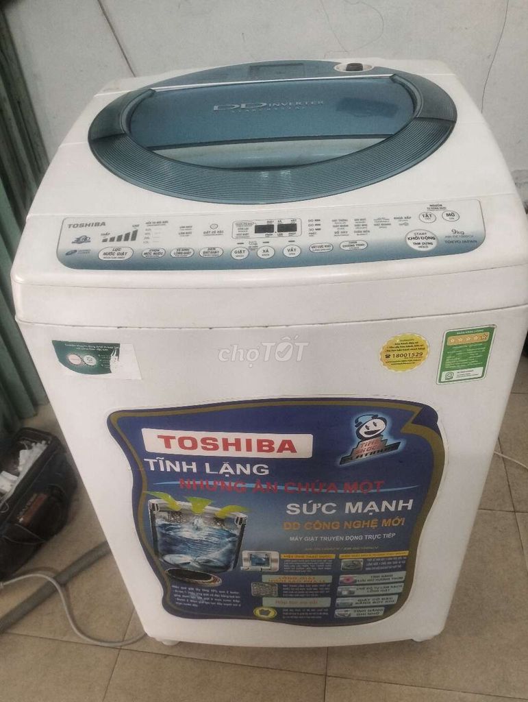 Máy giặt Toshiba Inverter 9kg Trắng. Mua bán Máy giặt tại Quận Thanh Khê Đà Nẵng được đăng bởi Tên chưa cung cấp hình 1