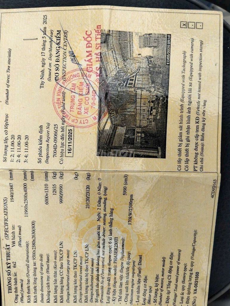 3 chân hạ tải 9t99 cao 4m 10 vo mới. Mua bán Xe tải, xe ben tại Huyện Bình Chánh Tp Hồ Chí Minh được đăng bởi huynhductrong hình 4