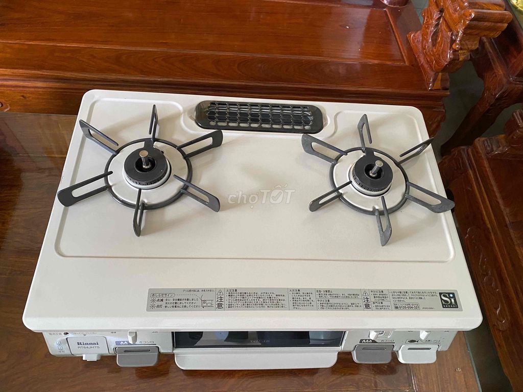 Bếp ga Rinnai mặt men Nhật Bản. Mua bán Bếp, lò, đồ điện nhà bếp tại Thành phố Vĩnh Long Vĩnh Long được đăng bởi minhtu hình 1