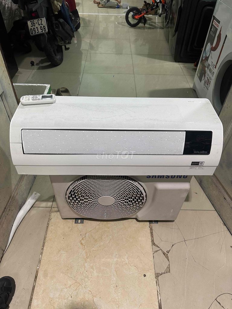 Máy lạnh Samsung Digital Inverter Trắng Tiết kiệm. Mua bán Máy lạnh, điều hoà tại Thành phố Thủ Đức Tp Hồ Chí Minh được đăng bởi Điện  máy HT hình 1