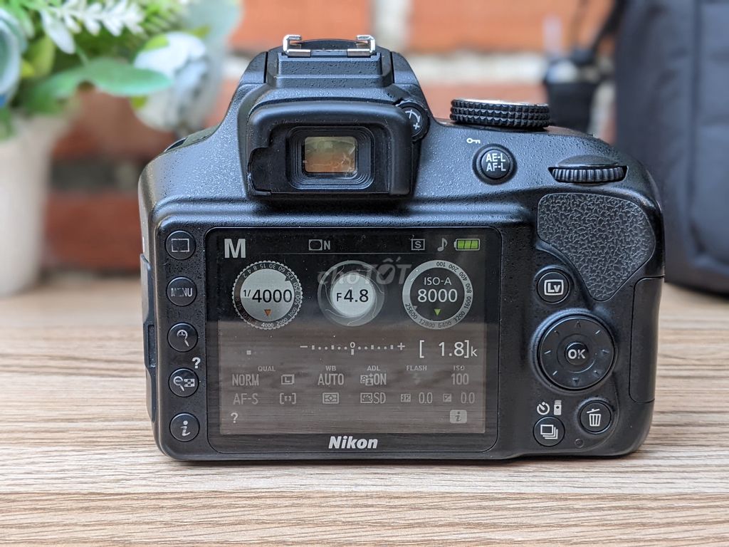 (MÁY ẢNH KTS)📷#Nikon #D3400 kèm 70-300mm đẹp