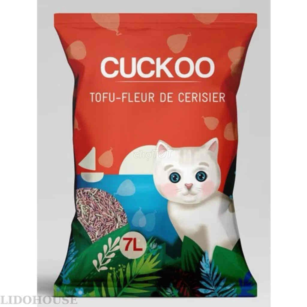 Cát vệ sinh Cuckoo Đậu nành Cherry 7L. Mua bán Phụ kiện, Thức ăn, Dịch vụ tại Quận Phú Nhuận Tp Hồ Chí Minh được đăng bởi Bìn Bìn hình 1
