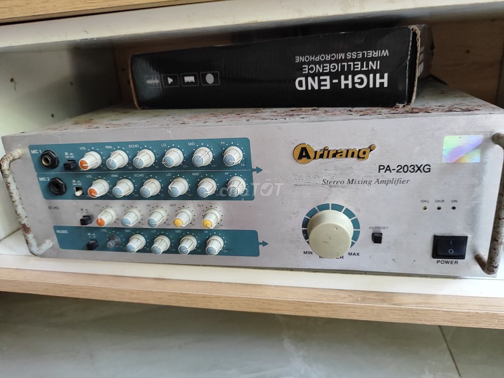 Amply Arirang PA-203XG Bạc. Mua bán Tivi, Âm thanh tại Quận Liên Chiểu Đà Nẵng được đăng bởi Tuyền hình 1