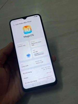 Honor X6b 6/128 đã ép kính xài full Ko lỗi KO BỚT