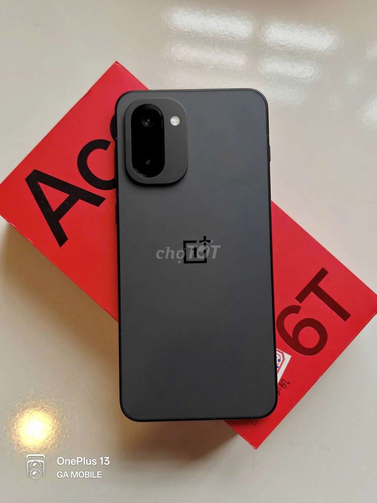 Oneplus Ace 6T đen, r.Quốc Tế, 12/256 fullbox, 99%. Mua bán Điện thoại tại Quận Thanh Xuân Hà Nội được đăng bởi GA STORE hình 1
