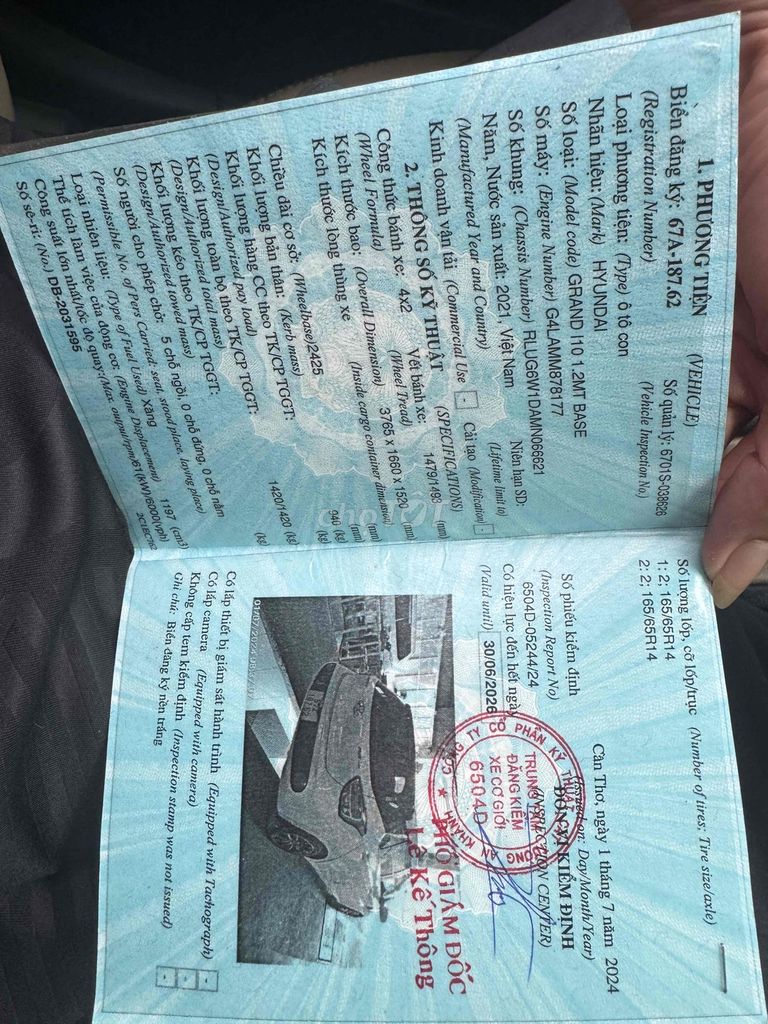 Hyundai Grand i10 2021 Grand 1.2 MT - 700000 km. Mua bán Ô tô tại Thành phố Buôn Ma Thuột Đắk Lắk được đăng bởi Hoàng văn thượng hình 4