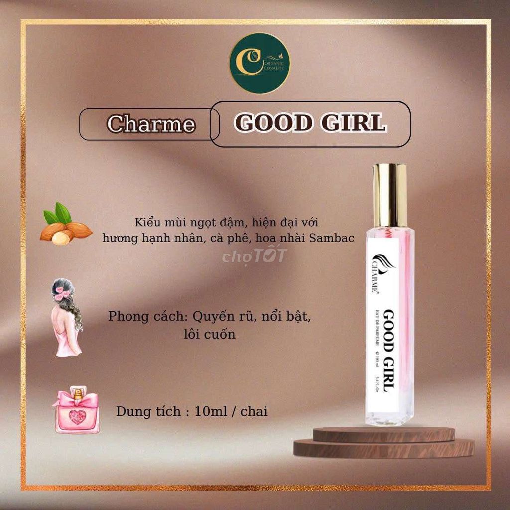 NƯỚC HOA CHARME CỦA NAM & NỮ